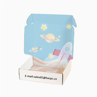 Veľkoobchodné lietadlo krabičky kartón Color Shipping Mailer Boxy pre balenie